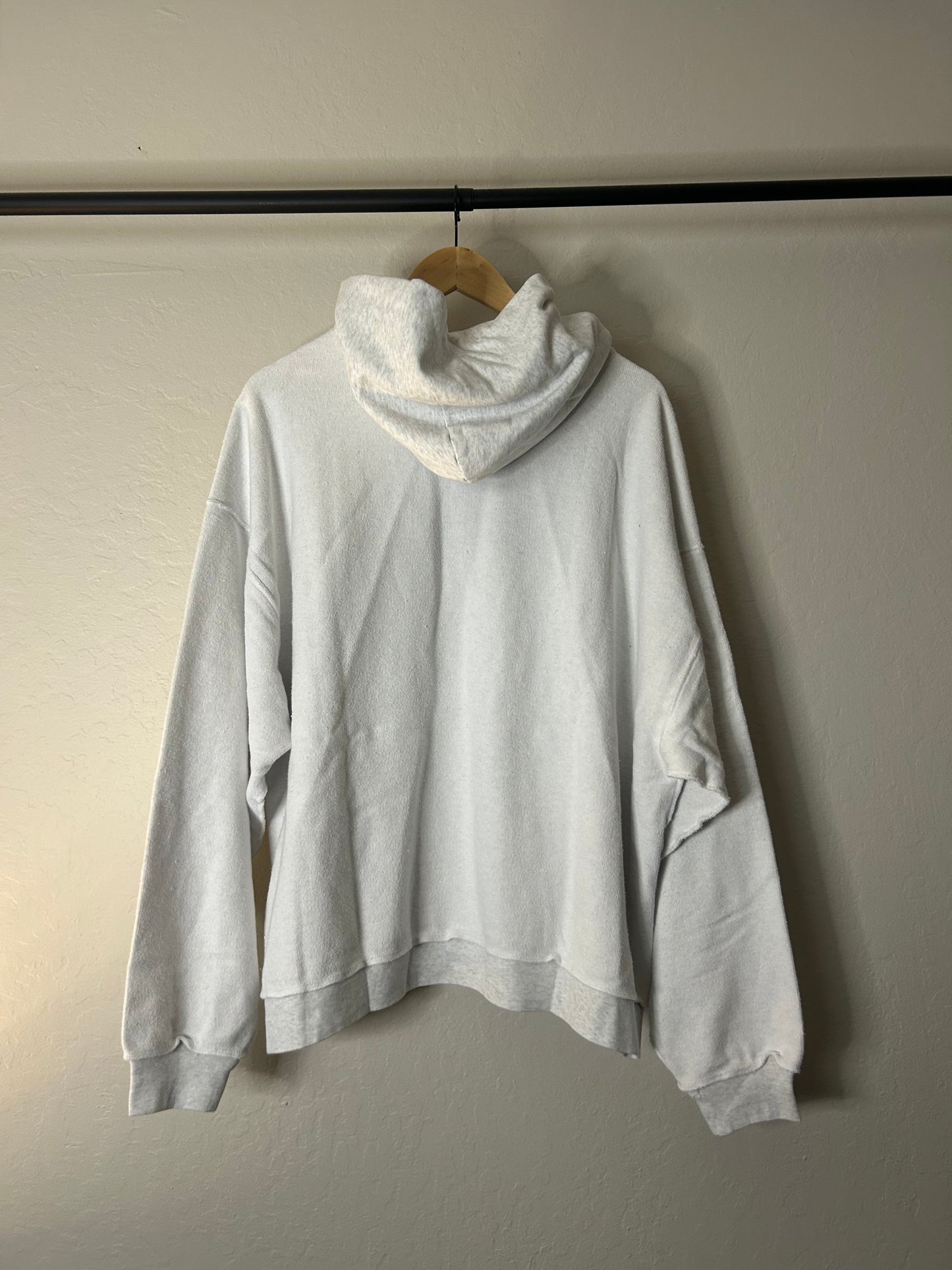 Balenciaga Grey Inside Out Hoodie