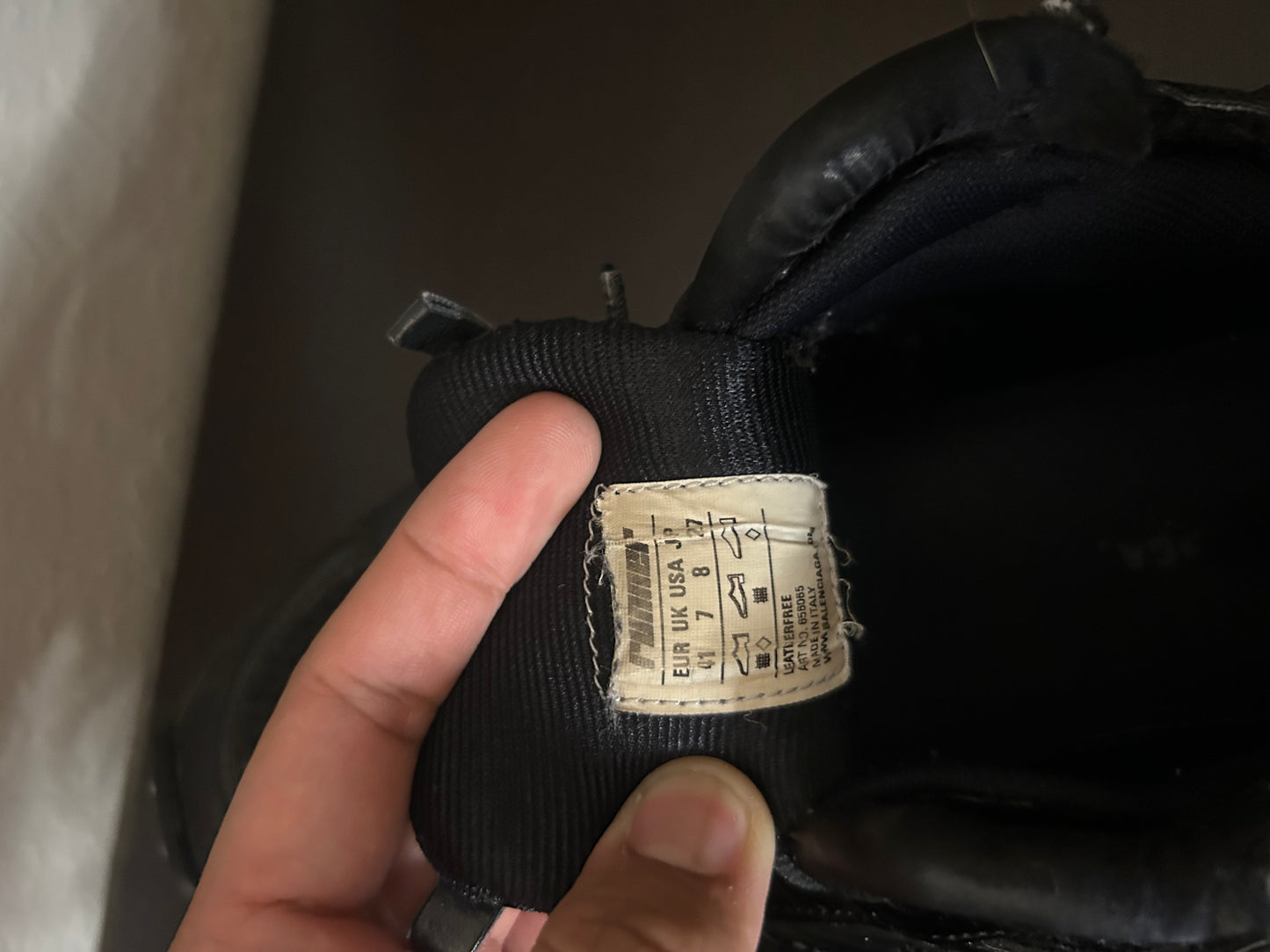 Balenciaga Black Runners