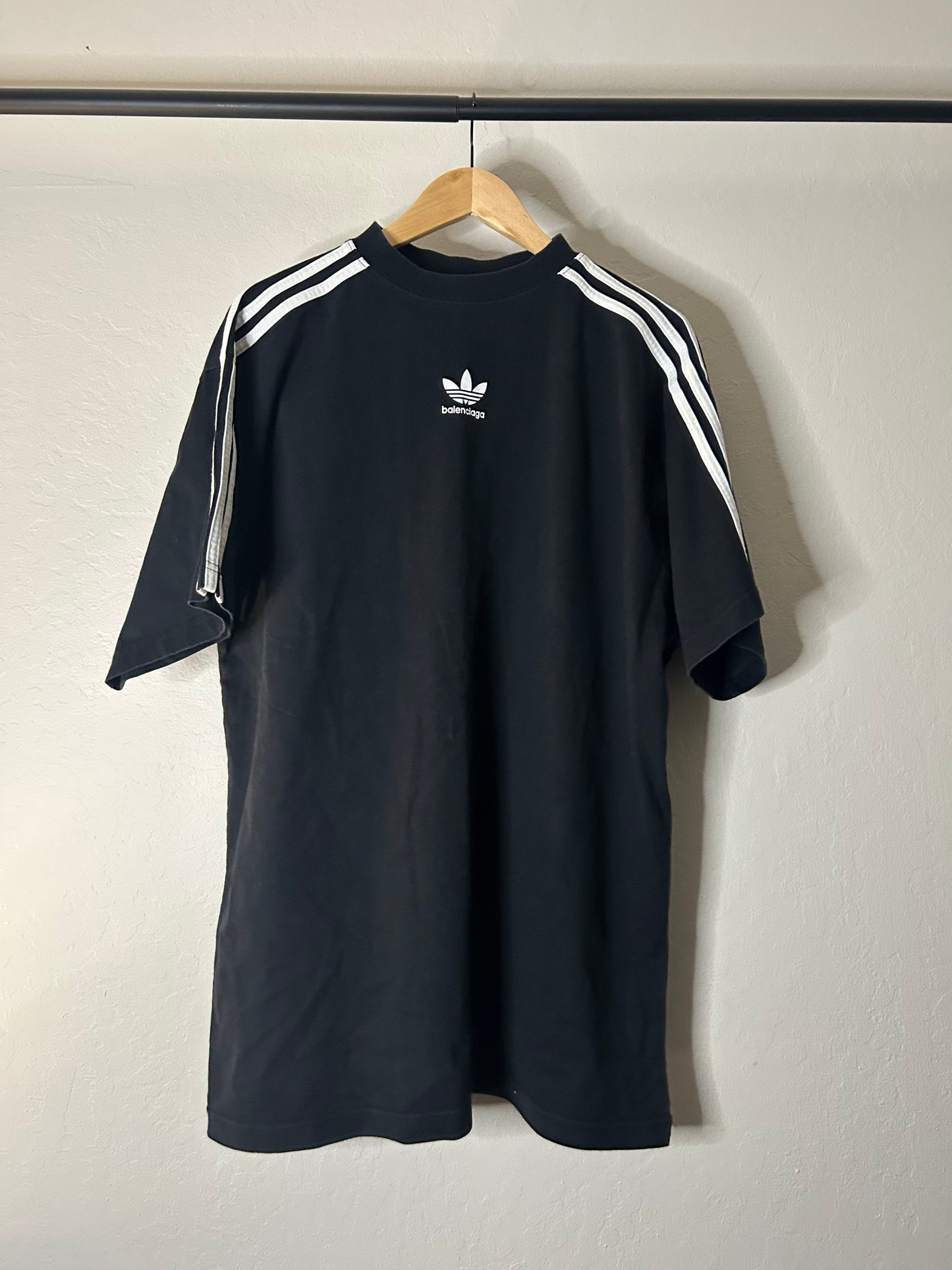 Balenciaga Adidas Three Stripe Tee